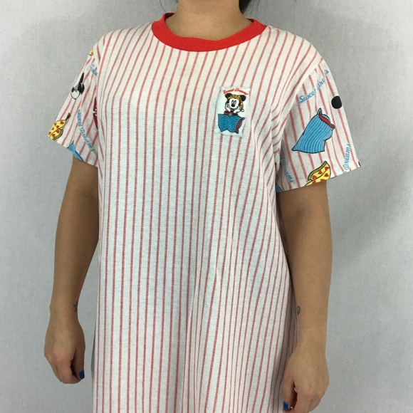 vintage Other - 90s Mickey Mouse Sleep Shirt